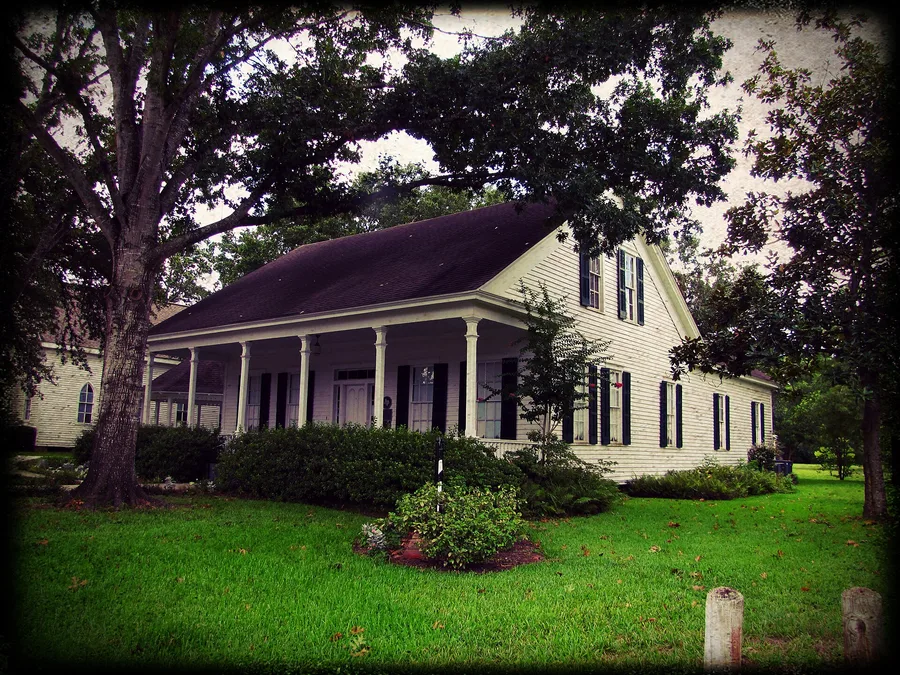 The historic Griffin House in Tomball