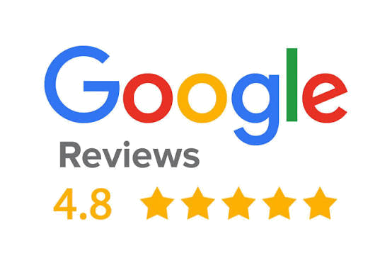Reseñas de Google, 4.8 de 5 estrellas